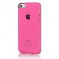 Чехол (клип-кейс) INCIPIO Feather Clear (IPH-1142-PNK), розовый, для Apple iPhone 5c