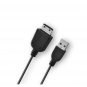 Кабель VERTEX 28504, USB- s20-pin (Samsung), 1м черный