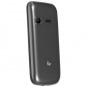 Мобильный телефон FLY TS107, черный, моноблок, 3 сим карты