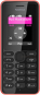 Мобильный телефон NOKIA 108 Dual sim, красный, моноблок, 2 сим карты