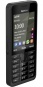 Мобильный телефон NOKIA 301, черный, моноблок, A00011073
