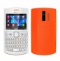 Мобильный телефон NOKIA Asha 205 Dual Sim, бело-оранжевый, моноблок, 2 сим карты