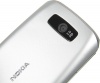 Мобильный телефон NOKIA Asha 305, серебристо-белый, моноблок, 2 сим карты