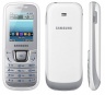 Мобильный телефон SAMSUNG GT-E1282T, белый, моноблок, 2 сим карты