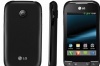 Смартфон LG P690 Optimus Link, черный, моноблок