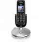 Телефон DECT BBK BKD-855 RU, черный и серебристый