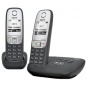 Телефон DECT GIGASET A415 AM DUO, черный