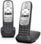 Телефон DECT GIGASET A415 DUO, черный