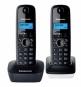 Телефон DECT PANASONIC KX-TG1612RU1, черный