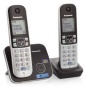 Телефон DECT PANASONIC KX-TG6812RU, черный