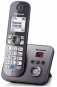 Телефон DECT PANASONIC KX-TG6821RUB, черный